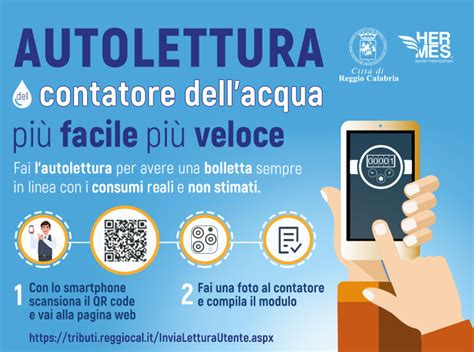 hermes rc lettura contatore acqua|Reggio, autolettura del contatore dell’acqua: l’avviso di Hermes.